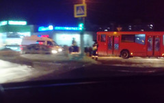 Три ДТП за вечер произошли на улице Ленина в районе ТЦ «Грин Хаус»