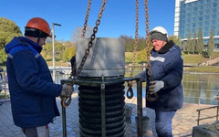 В Кирове начали разбирать фонтан у цирка
