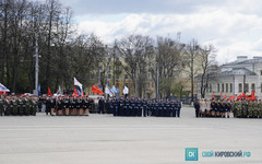 В Кирове прошёл торжественный парад в честь Дня Победы. Фото