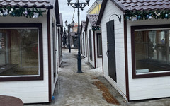 На Спасской демонтируют торговые ларьки