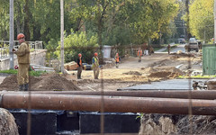 В Кирове перекрыли участок улицы Стахановской из-за капремонта