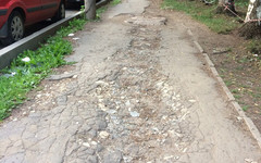 Когда в Кирове отремонтируют тротуары?