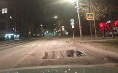 В Кирове возобновили ямочный ремонт дорог в ночное время