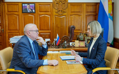 Соколов и Бутина обсудили переселение иностранцев в Кировскую область по проекту «Добро пожаловать в Россию»