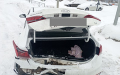 В Кирове произошло столкновение двух автомобилей