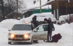 В Котельниче водитель такси сбил пешехода