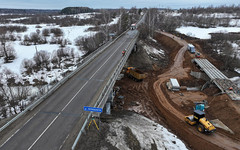 В Советском районе капитально ремонтируют мост через реку Кокшага