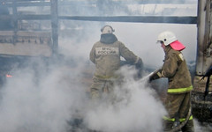 Во время пожара в Вятских Полянах погиб неизвестный мужчина