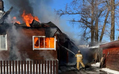 В Кирове за сутки сгорели два частных дома