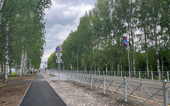 Подъезд к аэропорту Победилово в Кирове отремонтировали