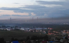 Очевидцы сообщили о странном облаке в Кирове в районе биохимзавода. Фото, видео