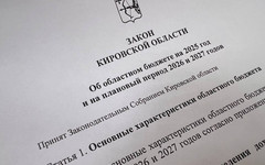 В Кировской области единогласно приняли бюджет 2025 года