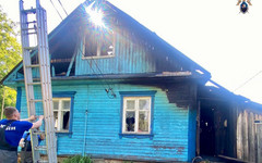 В Кирове мужчина погиб при пожаре в частном доме