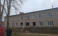 В Котельничском районе произошёл взрыв газа в доме. Есть пострадавший