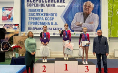Кировчане выиграли 12 медалей на всероссийских соревнованиях по прыжкам на батуте