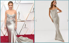 Платье, как у Скарлетт Йоханссон, и костюм, как у Ди Каприо. Где найти дешёвые «наряды с «Оскара»?