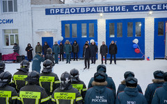 В Кирово-Чепецке открыли отремонтированную пожарную часть