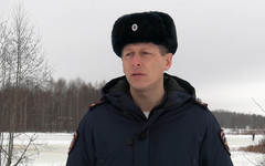 В Стрижах полицейский спас провалившегося под лёд рыбака