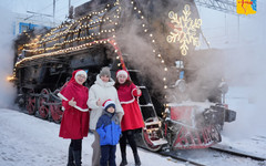 
								В Кировской области запустили новогодний ретропоезд
							