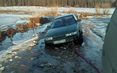 Деревня Русское в черте Кирова каждое половодье оказывается отрезанной от социальных служб