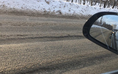 Кировчане жалуются на огромные колеи и ледяные накаты на дорогах