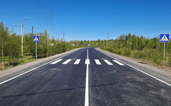 В Кировской области отремонтировали первую часть дороги до Архангельска