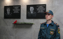 В Кирове открыли мемориал, посвящённый погибшим пожарным (ФОТО)