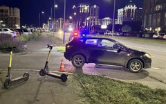 В Кирове 11-летний мальчик на самокате попал в ДТП