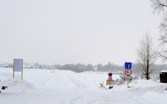 В Кировской области открыли первую ледовую переправу через Вятку