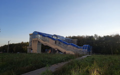 На Ленина отремонтируют надземный переход