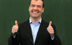 Визит Дмитрия Медведева в Киров обрастает «шутками» на федеральных сайтах