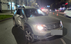 В Кирове мотоциклист влетел в «Дастер»