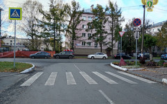 В Кирове после проверки прокуратуры нанесли разметку у пешеходного перехода