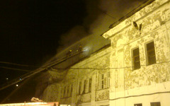 Причиной пожара в здании пожарной части стала неисправная проводка