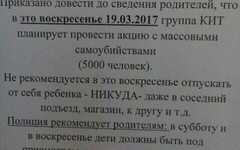 Кировчан предупредили о возможных массовых детских суицидах