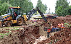 В Дороничах завершается реконструкция теплосетей на улице Мира