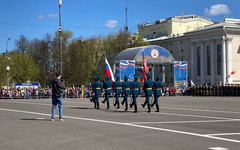 В Кирове начался торжественный митинг в честь Дня Победы. Фото