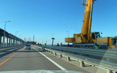 По Крымскому мосту разрешено движение автобусов
