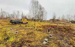 В Первомайском районе установили сваи под здание ФАПа