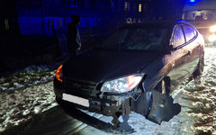 В Омутнинске иномарка сбила пенсионера на улице Трудовые Резервы