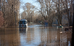 Вода в Вятке опустилась на 4 сантиметра