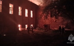В заброшенных зданиях бывшего КВАТУ в Кирове произошли два пожара