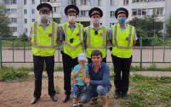 В Кирове автоинспекторы нашли пропавшего трёхлетнего мальчика