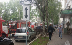 В центре Кирова эвакуировали 50 человек из-за пожара