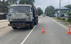 В Свече КАМАЗ насмерть сбил женщину