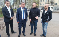 В Кирове из-за строительства мемориала перекроют тротуар на Профсоюзной