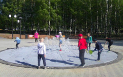 Открытие фонтана и запуск фейерверков в Кочуровском парке решили перенести на другой день