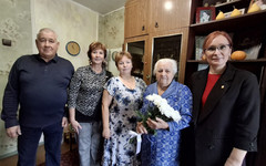 В Кирове труженица тыла отметила 100-летний юбилей