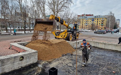 На месте сгоревшей Феодоровской церкви готовят фундамент