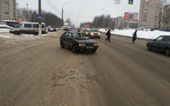 На Московской женщина на «девятке» сбила пешехода